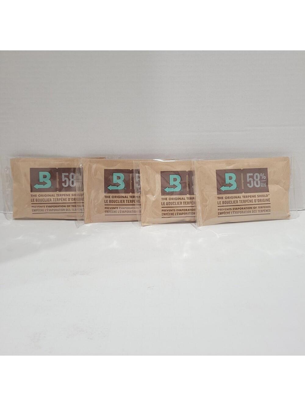 4pk Boveda 58% RH Size 67 Terpene Shield 2-Way Moisture Control For Storage